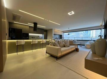 Living Integrado (Sala, Cozinha e Varanda Gourmet) · Apartamento com 3 dormitórios à venda, 130 m² por R$ 2.090.000,00 - Brooklin - São Paulo/SP