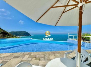 3b1da962debf6a07f73e86a69cde0e93e1ab0e58 · Apartamento Duplex com 2 dormitórios à venda, 80 m² por R$ 750.000,00 - Enseada - Guarujá/SP