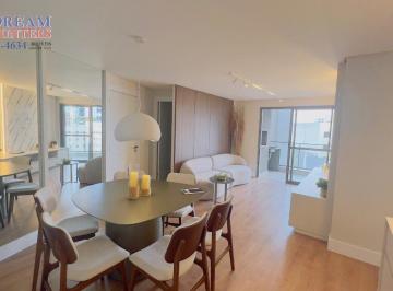 Apartamento · 105m² · 3 Quartos · 2 Vagas · Apartamento NOVO e DECORADO, com105m² no bairro Juvevê, com 3 quartos (1 suíte), 3 banheiros e 2 vag
