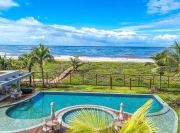 Apartamento · 120m² · 3 Quartos · 2 Vagas · Apartamento 3 Suítes Térreo Vista Mar Condomínio FRENTE MAR