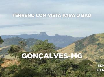 Terreno , Gonçalves · Terreno em Gonçalves com vista para o Baú (5km do centro)