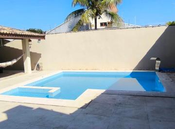 Casa · 166m² · 3 Quartos · 4 Vagas · CASA MOBILIADA 3 QUARTOS SUÍTE PISCINA CHURRASQUEIRA 100 M MAR ITANHAÉM SP
