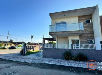 5c43374cc0ffeede2827b703f32e7ccae3c78c7a · Sobrado com 3 dormitórios à venda, 93 m² por R$ 649.000,00 - Cambiju - Itapoá/SC