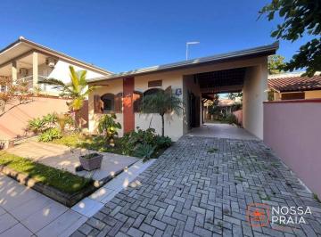 fc63464358b39eac73e434b09a835104816bec4c · Casa com 3 dormitórios à venda, 119 m² por R$ 690.000,00 - Cambiju - Itapoá/SC