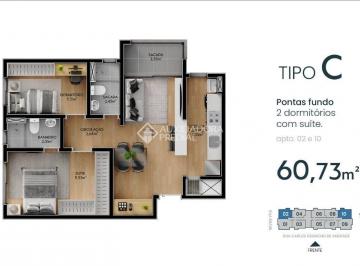 Prancheta-80 · Apartamento de 2 quartos com suíte, sacada, churrasqueira e vaga coberta