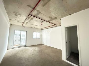 Comercial · 48m² · 1 Vaga · Sala comercial de 48 m² no Fusion Office – Vila Mathias, Santos/SP