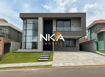 Casa de 4 quartos, Campinas · CASA NOVA C/ 04 SUÍTES À VENDA NO ALPHAVILLE 2 EM CAMPINAS.
