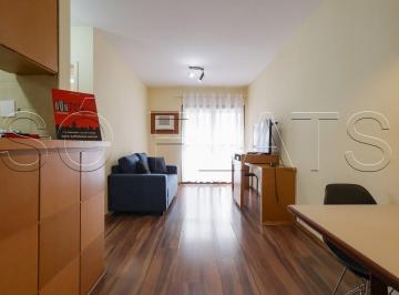 Apartamento · 42m² · 1 Quarto · 1 Vaga · London, flat disponível para locação contendo 42m², 01 dormitório e 01 vaga nos Jardins.