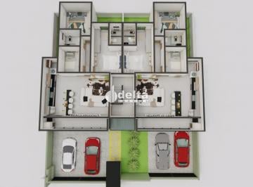 Apartamento · 84m² · 3 Quartos · 1 Vaga · Apartamento com 3 quartos sendo 1 suíte disponível para venda no bairro Alto Umuarama em Uberlândia-