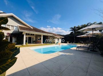 4d69674f51019321077a8984fb6a0471cbdb6d34 · Casa com 4 dormitórios à venda, 426 m² por R$ 3.600.000,00 - Estância Guararema - Guararema/SP