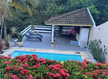 Casa · 207m² · 3 Quartos · 2 Vagas · Alugo ou vendo excelente casa com piscina no Bosque dos Esquilos - Anil