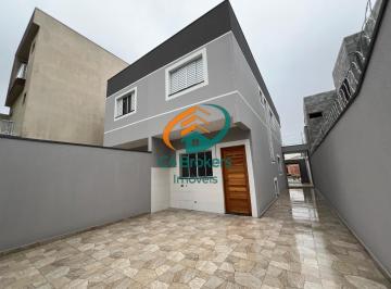 Casa · 115m² · 3 Quartos · 2 Vagas · Sobrado em Rua em Parque Flamengo - Guarulhos, SP
