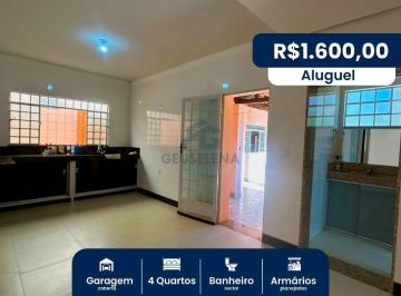 Casa · 4 Quartos · 1 Vaga · CASA PARA ALUGAR