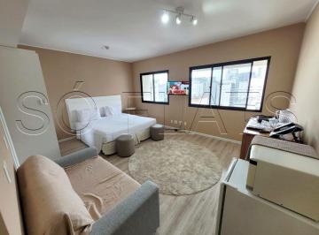 Apartamento · 26m² · 1 Quarto · 1 Vaga · Apartamento em Indianópolis, São Paulo/SP de 26m² 1 quartos à venda por R$ 420.000,00