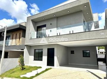 Casa · 162m² · 3 Quartos · 2 Vagas · Casa em Jardim Carvalho, Ponta Grossa/PR de 162m² 3 quartos à venda por R$ 920.000,00