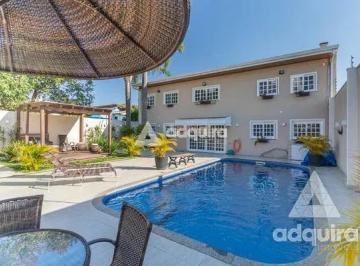 Casa · 364m² · 4 Quartos · 5 Vagas · Casa em Jardim Carvalho, Ponta Grossa/PR de 364m² 4 quartos à venda por R$ 1.600.000,00