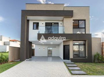Casa · 215m² · 3 Quartos · 2 Vagas · Casa em Uvaranas, Ponta Grossa/PR de 215m² 3 quartos à venda por R$ 1.350.000,00