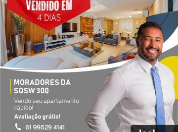 Apartamento de 4 quartos, Brasília · SQSW 300 | Reformado, Andar Alto, 3 Quartos (2 Suítes) | 3 Vagas.