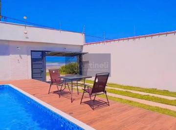 Foto 01 · Casa à venda em Itanhaém-SP, bairro Campos Eliseos: 4 quartos, 2 suites, 2 salas, 4 banheiros, 4 vag