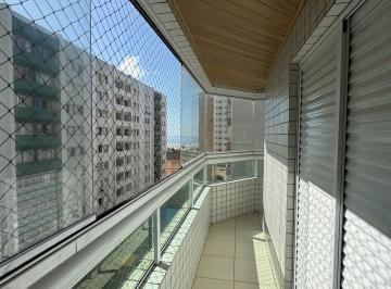 Apartamento de 2 quartos, Praia Grande · Vista mar churrasqueira, 2 quartos (1 suite), 1 vaga - Guilhermina, Praia Grande