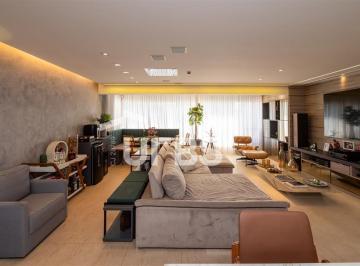 Apartamento · 148m² · 3 Quartos · 2 Vagas · Apartamento de 148 m² com Vista Definitiva no Jardim Goiás – 3 Quartos, 2 Suítes, Acabamento Alto Pa