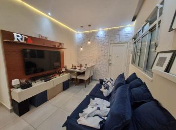 Apartamento · 64m² · 2 Quartos · Apartamento com 2 dormitórios à venda, 64 m² por R$ 480.000,00 - Embaré - Santos/SP