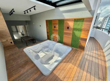 Apartamento · 192m² · 3 Quartos · 3 Vagas · Cobertura com 3 dormitórios à venda, 191 m² por R$ 1.802.000,00 - Pompéia - Santos/SP