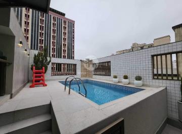 Casa · 175m² · 4 Quartos · 2 Vagas · Casa à venda em Embaré, Santos - 4 suítes, piscina e vaga dupla