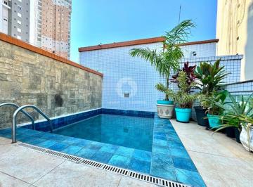 Apartamento · 258m² · 3 Quartos · 2 Vagas · Cobertura com 3 dormitórios à venda, 258 m² por R$ 1.700.000,00 - Gonzaga - Santos/SP