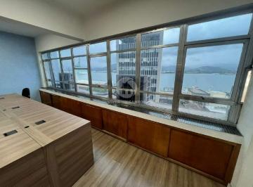 Comercial · 143m² · 3 Vagas · Sala comercial ampla com vista para o Porto de Santos no Centro de Santos