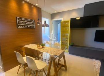Apartamento · 74m² · 2 Quartos · 2 Vagas · APARTAMENTO SEMI MOBILIADO DE 1 SUITE + 1 DORMITÓRIO SÃO LUIZ
