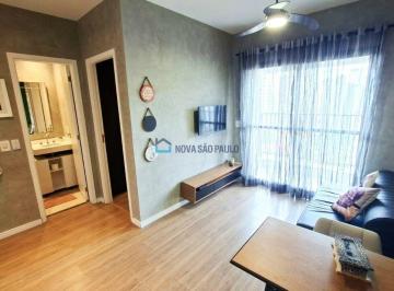 Apartamento · 29m² · 1 Quarto · Apartamento mobiliado à venda Metrô São Judas 29m² Novo, Varanda