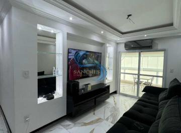 Apartamento · 114m² · 3 Quartos · 2 Vagas · Apartamento com 3 quartos, Caiçara, Praia Grande - R$ 880 mil, Cod: 6911