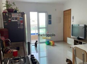 sala / cozinha · Apartamento à venda, 44 m² por R$ 375.000,00 - Vila Alzira - Santo André/SP