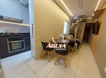 b71075ecb5c1d76ad0f0883685a940c238ee7e9c · Cobertura com 2 acessos, à venda, 42 m² + 42m²por R$ 380.000 - Vila Pires - Santo André/SP