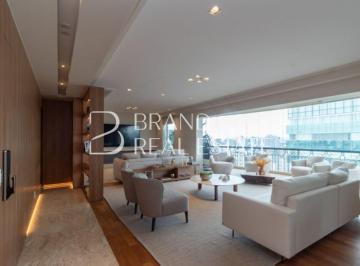 Apartamento · 250m² · 4 Quartos · 5 Vagas · Apartamento Mobiliado de Alto Padrão | 250 m² | 4 Dormitórios | Varanda Exclusiva | Moema.
