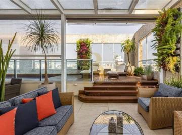 Apartamento · 448m² · 4 Quartos · 7 Vagas · Primorosa cobertura com vista incrível, localizada em Moema.