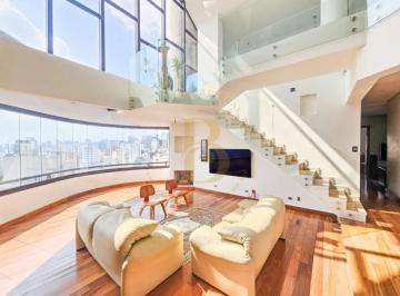 Apartamento · 350m² · 4 Quartos · 5 Vagas · Cobertura com 350m² e vista 360graus á venda no Paraíso.