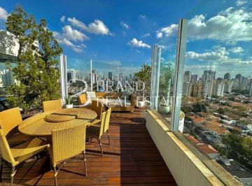 Apartamento · 420m² · 4 Quartos · 6 Vagas · Magnifica cobertura, com vista panorâmica, localizada no Brooklin.