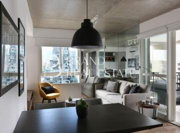 Apartamento · 63m² · 1 Quarto · 1 Vaga · Apartamento com 62 m², 1 suíte, lavabo e 1 vaga - Berrini
