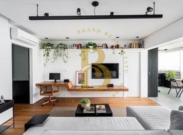 Apartamento · 78m² · 1 Quarto · 2 Vagas · Apartamento com 78 m², mobiliado e reformado com arquiteto