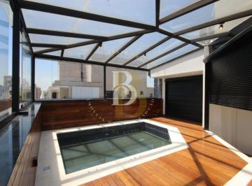 Apartamento · 314m² · 3 Quartos · 4 Vagas · Cobertura primorosa, com vista panorâmica e localização cobiçada  em Moema.