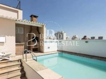 Apartamento · 180m² · 3 Quartos · 2 Vagas · Cobertura com linda vista, localizada em Moema.