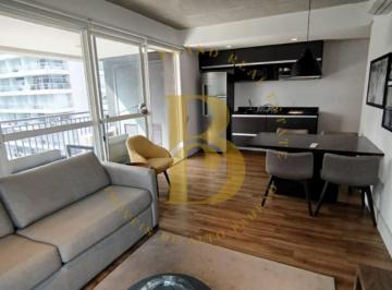 Apartamento · 63m² · 1 Quarto · 1 Vaga · Apartamento com 63 m², 1 quarto sendo 1 suíte para alugar no bairro Cidade Monções.