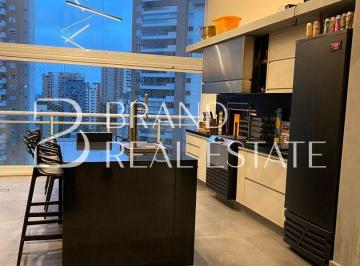 Apartamento · 163m² · 4 Quartos · 3 Vagas · Apartamento com 163 m² e pé direito alto à venda no bairro Vila Andrade.