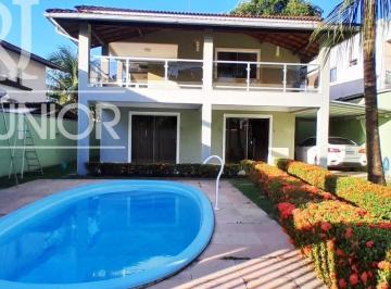 Foto 01 · Venda Casa de Luxo Condomínio Lauro de Freitas-BA - 4 quartos, 4 suítes, 3 salas, 5 banheiros, 3 vag