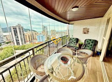 Varanda da sala · Apartamento 3 Quartos a Venda em Santos - Sp