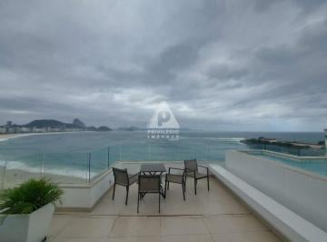 Apartamento · 239m² · 3 Quartos · 1 Vaga · Apartamento a venda : Cobertura duplex, 3 suítes, vista mar, piscina, 1 vaga, posto 6.