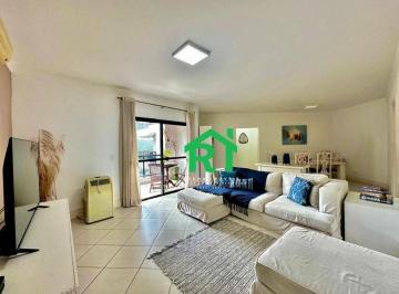7f3f7d93be1286a6a926d6517b832377f36689b1 · Apartamento amplo, 4 dormitórios (2 suítes), 2 vagas, Pitangueiras, Guarujá/SP.