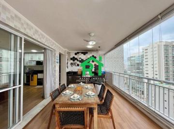 Varanda Gourmet · Apartamento à beira mar, 3 quartos (2 suítes), 2 vagas, lazer, Praia das Astúrias, Guarujá